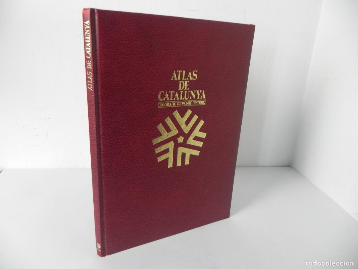 Libros de segunda mano: ATLAS DE CATALUNTA GEOGR&Agrave;FIC ECON&Ograve;MIC HIST&Ograve;RIC - DI&Agrave;FORA-1974 1&ordf; EDICI&Oacute; (EN CATAL&Aacute;N)