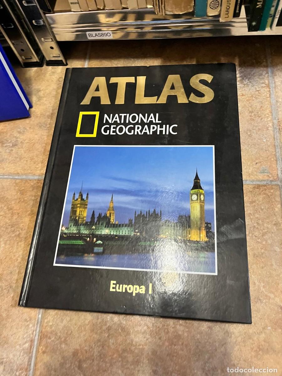 Libros de segunda mano: BLAS89D-11 &ndash; Atlas National Geographic: Europa I. Editorial: National Geographic.