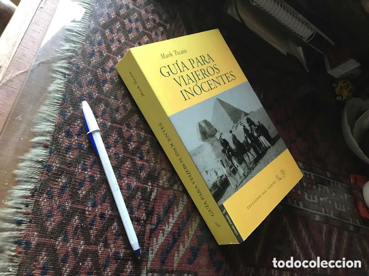 Libros de segunda mano: Gu&iacute;a para viajeros inocentes. Mark Twain. Ediciones del viento