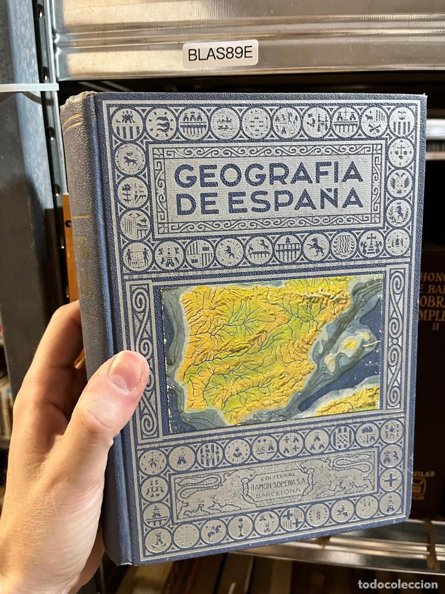 Libros de segunda mano: BLAS89E &ndash; Geograf&iacute;a de Espa&ntilde;a &ndash; Editorial Ram&oacute;n Sopena S.A.