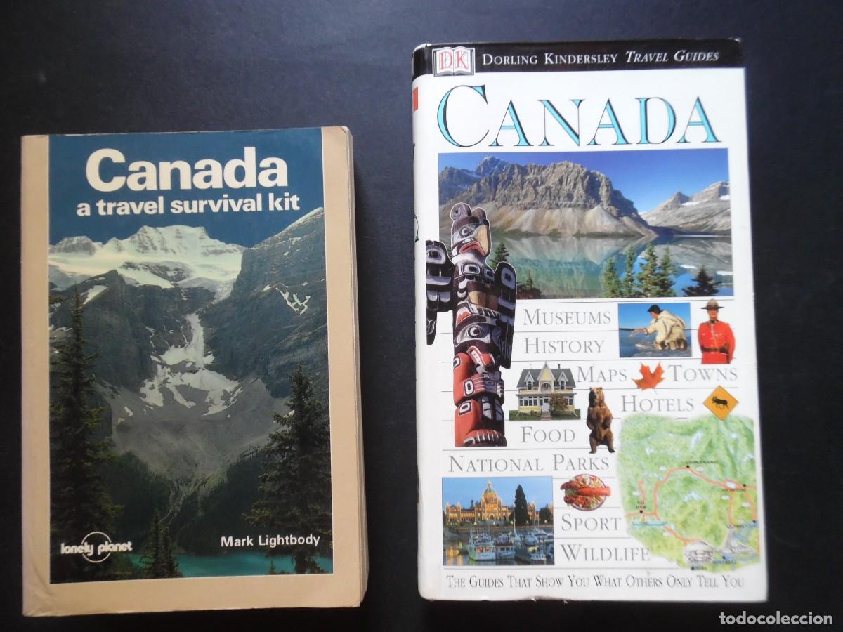 Libros de segunda mano: Canad&aacute;, 2 gu&iacute;as: Dorling Kindersley Travel Guides + A travel Survival Kit, Lonely Planet
