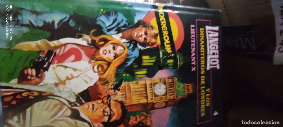 Libros de segunda mano: LANGELOT. N&ordm;4: Y LOS DINAMITEROS DE LONDRES. LIEUTENAT