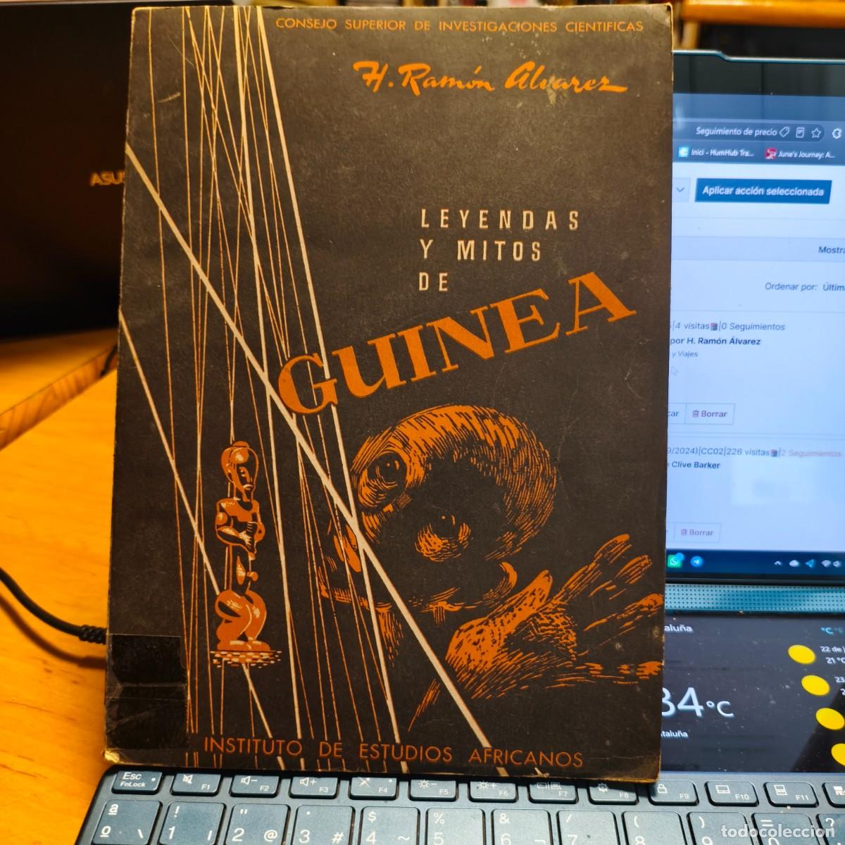 Libros de segunda mano: Leyendas y Mitos de Guinea por H. Ram&oacute;n &Aacute;lvarez