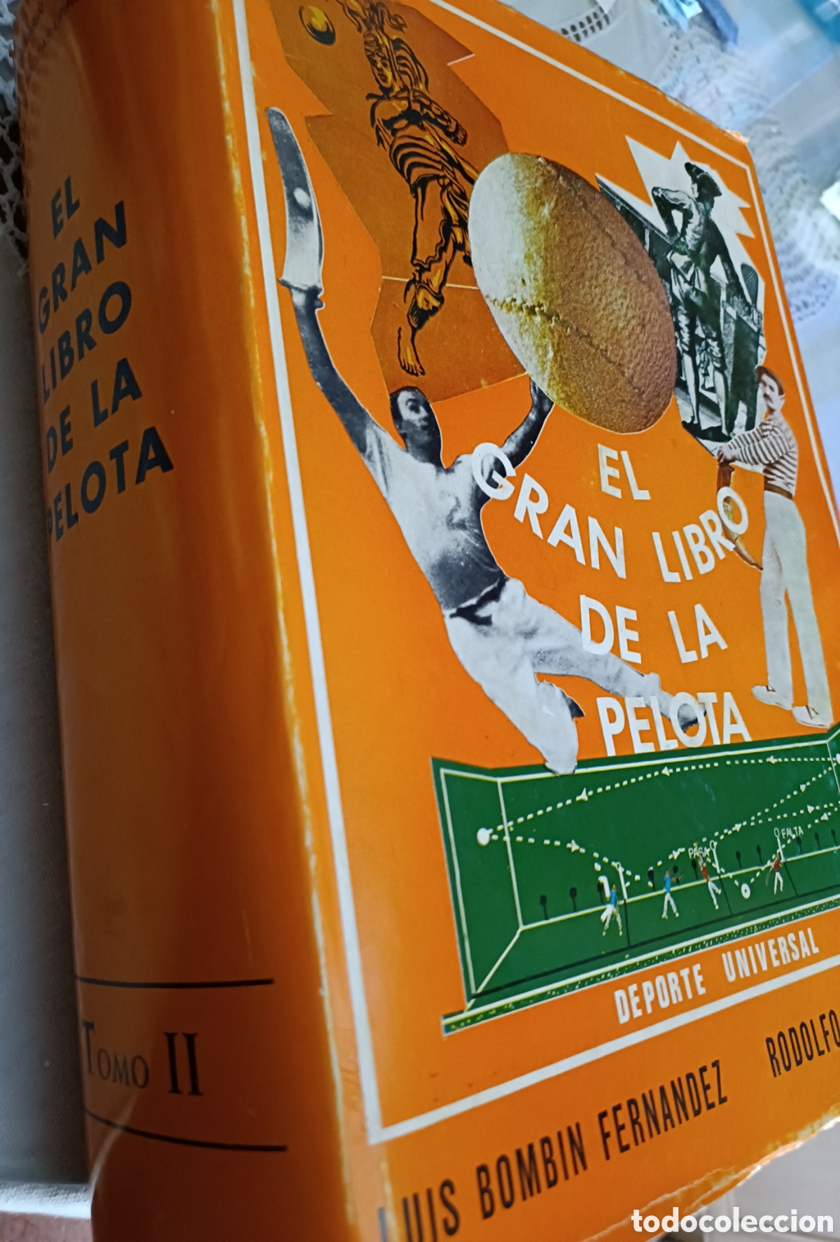 Libros de segunda mano: El gran libro de la pelota deporte universal Luis Bomb&iacute;n y Rodolfo Bozas tomo II