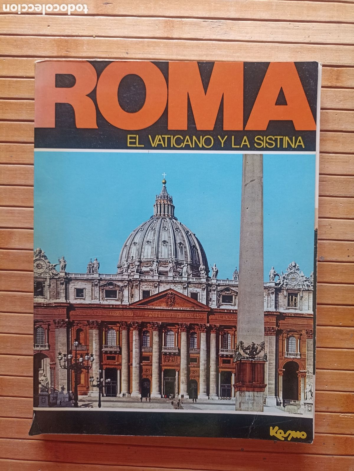 Libros de segunda mano: Libro Roma El Vaticano y la Sistina 1983