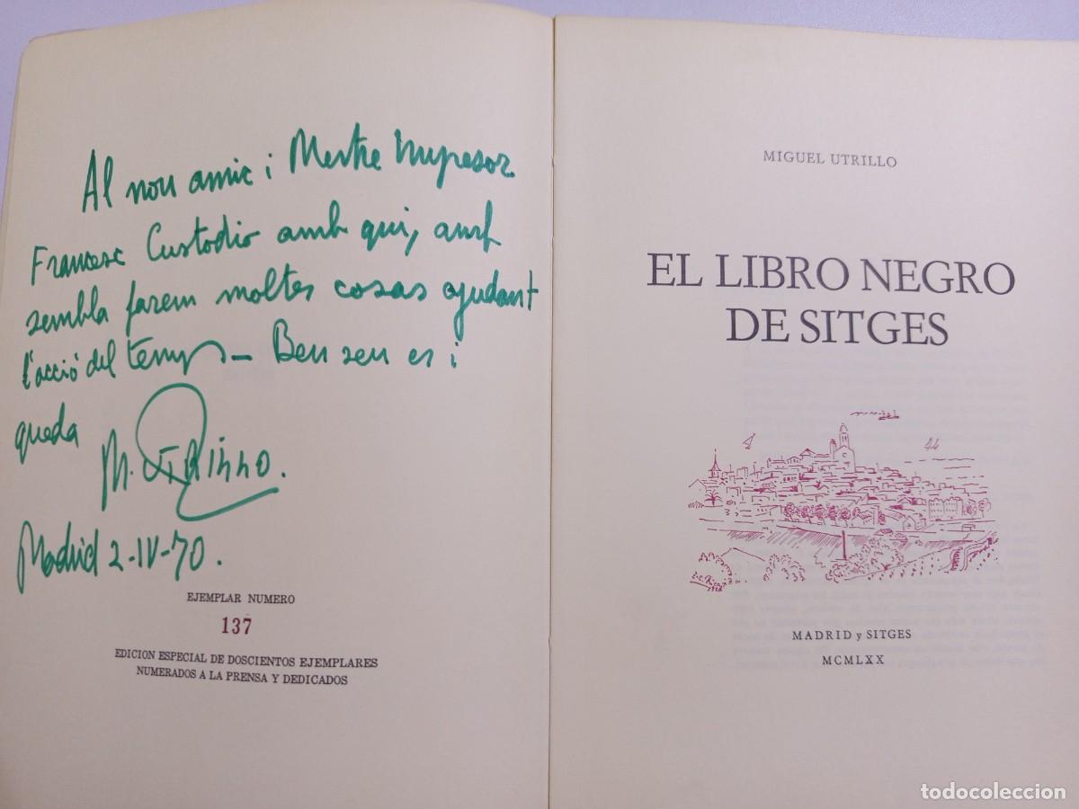 Libros de segunda mano: El libro negro de Sitges. - Foto 4