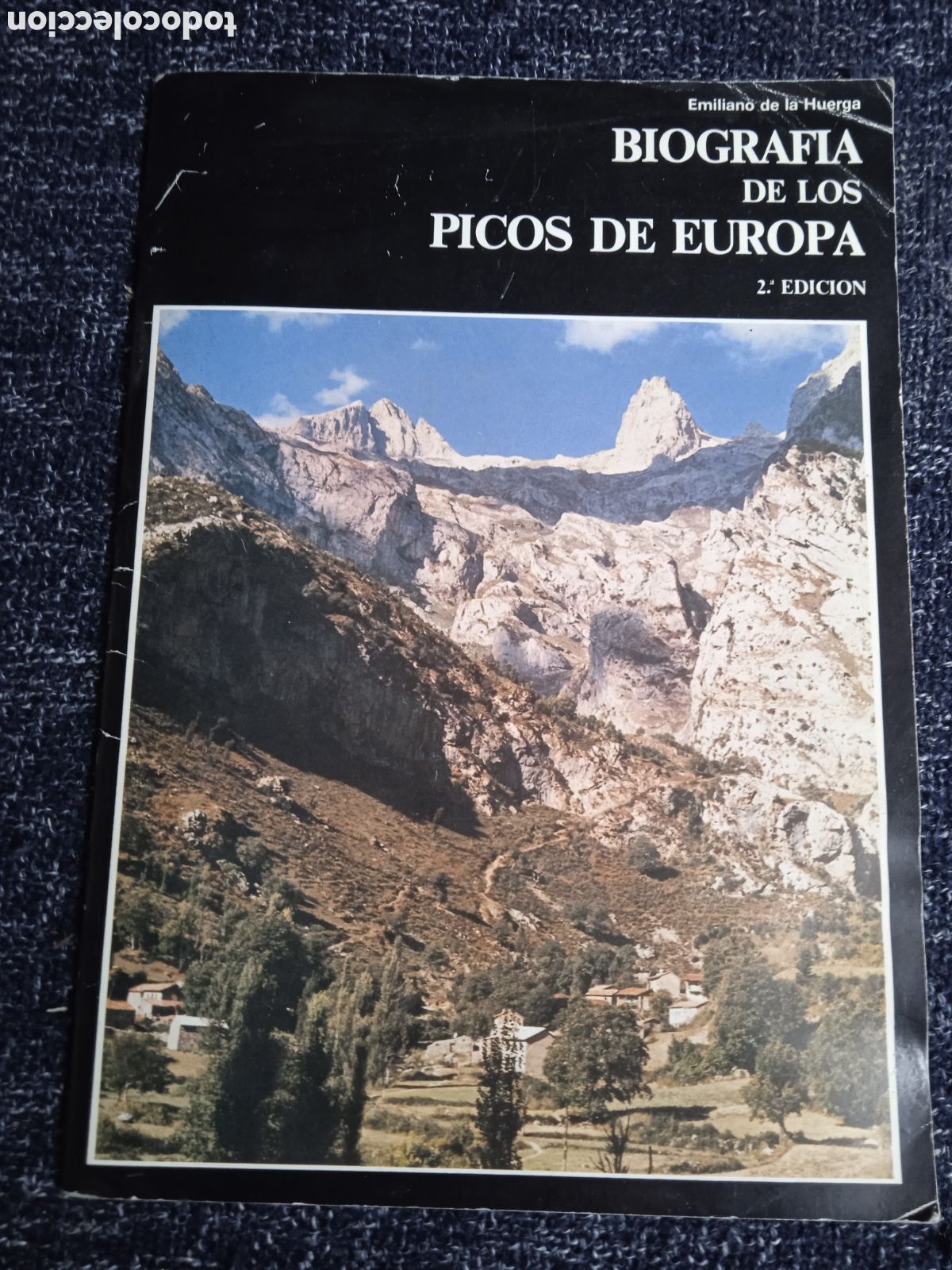 Libros de segunda mano: BIOGRAFIA DE LOS PICOS DE EUROPA./ EMILIANO DE LA HUERGA.
