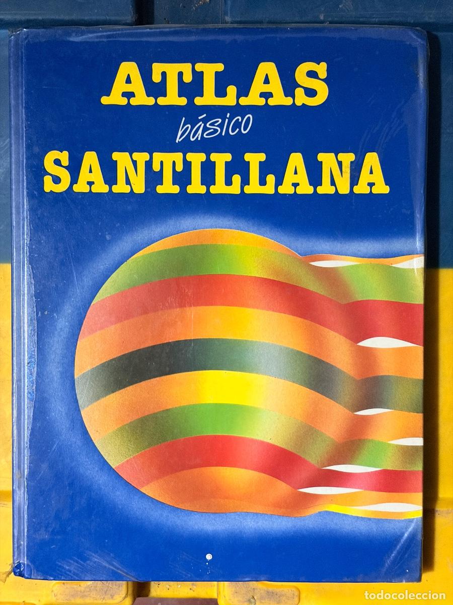 Gebrauchte B&uuml;cher: ATLAS B&Aacute;SICO SANTILLANA. EDITORIAL SANTILLANA, S.A. MADRID. 1990. 159 P&Aacute;GS.