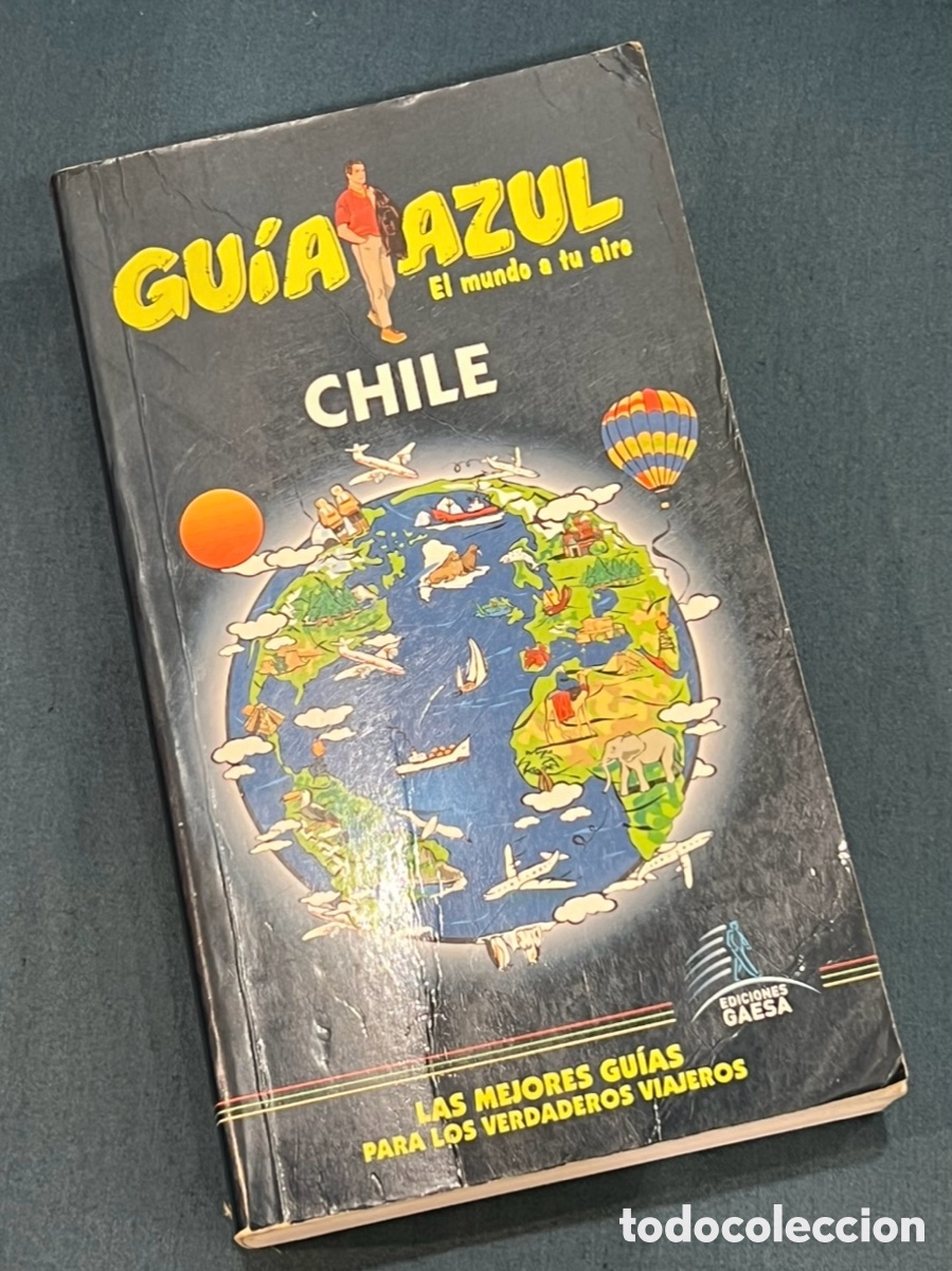 Libros de segunda mano: Libro. Chile. Gu&iacute;a Azul. Ediciones Gaesa. 2007.