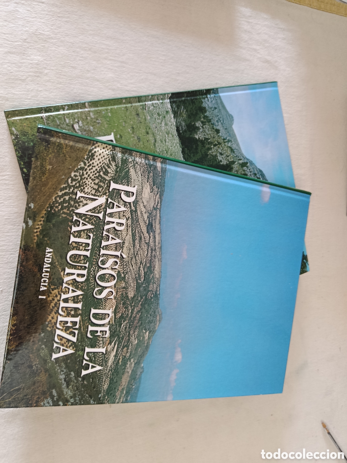 Libros de segunda mano: Para&iacute;sos de la naturaleza Andaluc&iacute;a 2 tomos