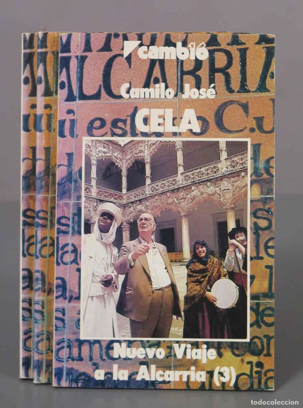 Libros de segunda mano: Nuevo Viaje a la Alcarria. cela. 3 TOMOS