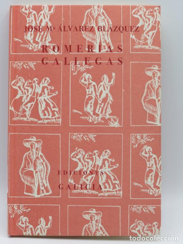 Gebrauchte B&uuml;cher: Romer&iacute;as gallegas - Jos&eacute; Maria &Aacute;lvarez Bl&aacute;zquez - Ediciones Galicia del Centro Gallego de Buenos Air