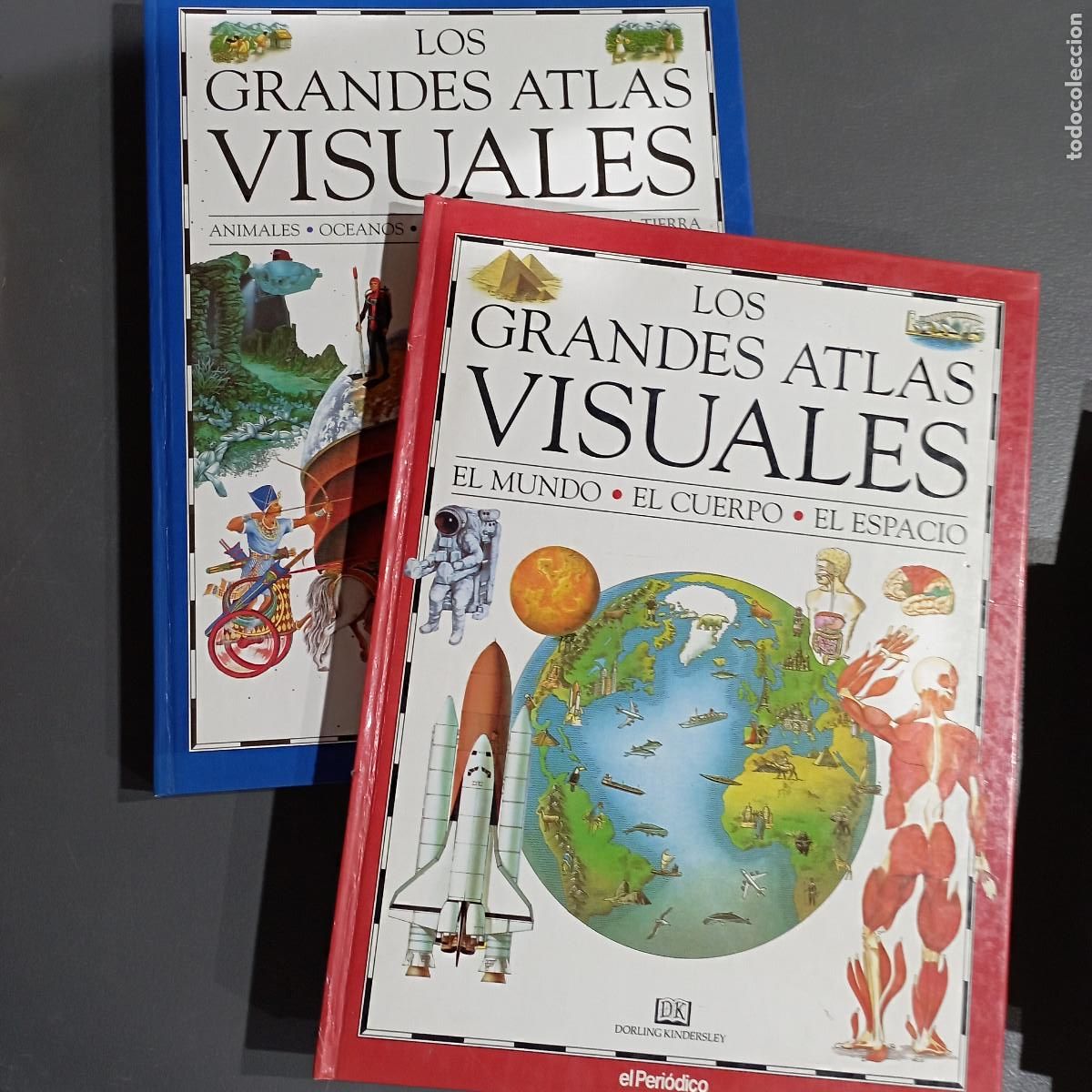 Libri di seconda mano: Los grandes atlas visuales, El Periodico . volumenes 1 y 2 - ATG