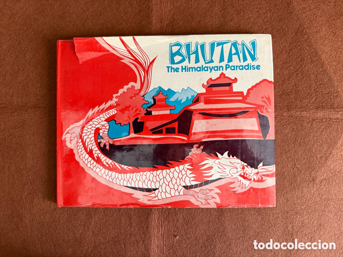 Libros de segunda mano: DILIP BHATTACHARYYA - BHUTAN HIMALAYA PARADISE - ASIA - ILUSTRADO A COLOR - BUDISMO HINDUISMO