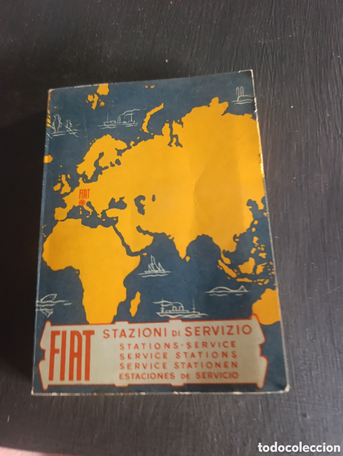 Libros de segunda mano: FIAT STAZIONI DI SERVIZIO giugno 1962