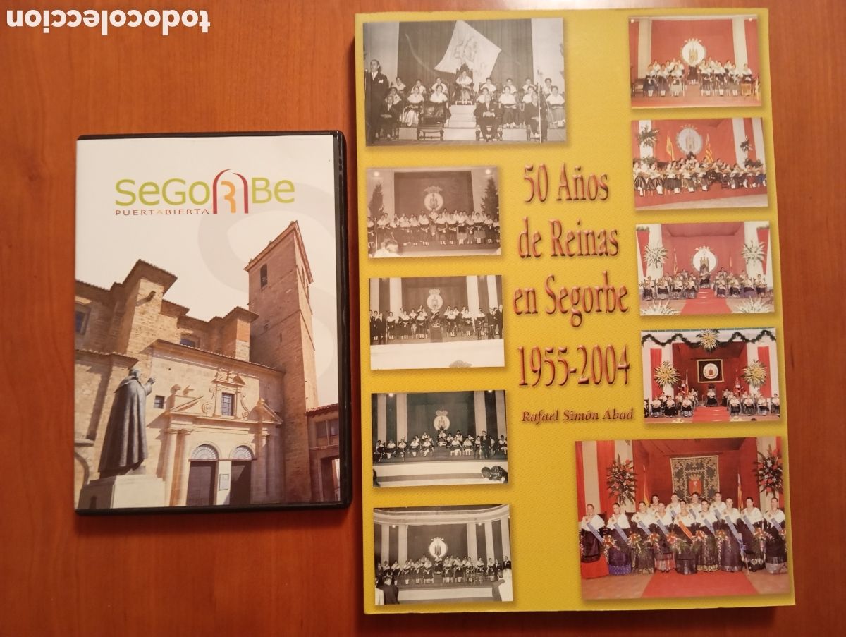 Libros de segunda mano: 50 A&Ntilde;OS DE REINAS EN SEGORBE 1955-2004. LIBRO + DVD PUERTAS ABIERTAS SEGORBE