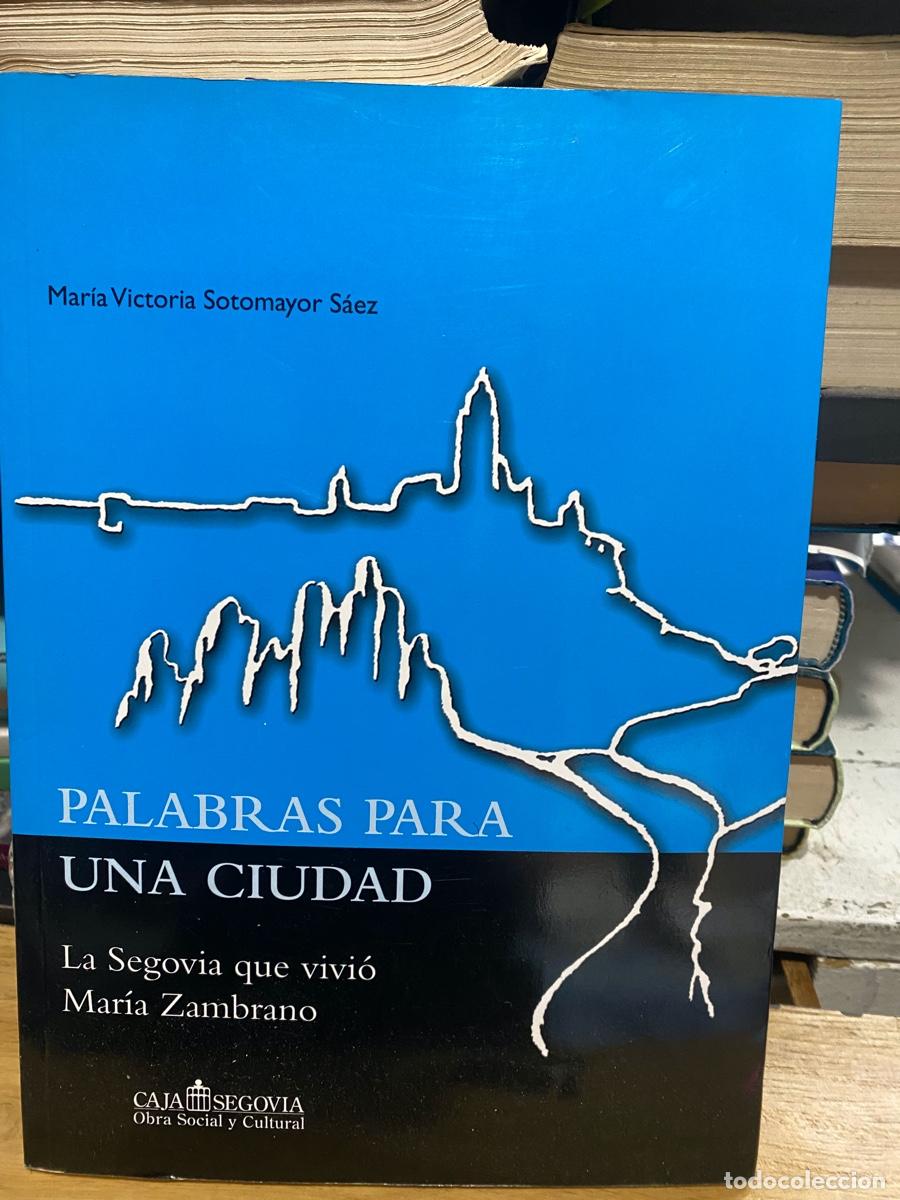 Libros de segunda mano: PALABRAS PARA UNA CIUDAD, MARIA VICTORIA SOTOMAYOR, EDET. CAJA SEGOVIA