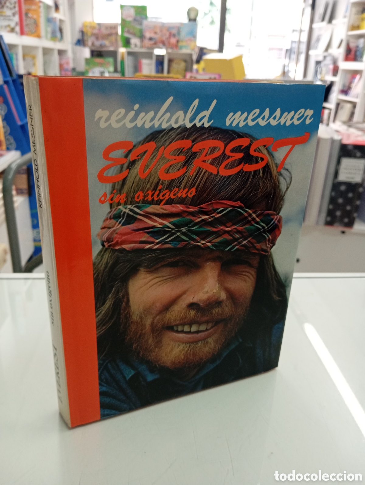 Libros de segunda mano: EVEREST SIN OXIGENO - REINHOLD MESSNER - EDITORIAL R.M BARCELONA 1979 PRIMERA EDICION CARTONE