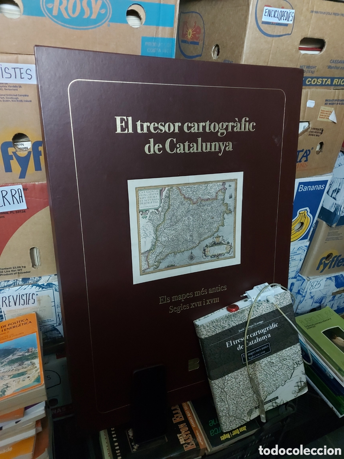 Libros de segunda mano: TESORO CARTOGRAFICO DE CATALU&Ntilde;A a&ntilde;o 2012
