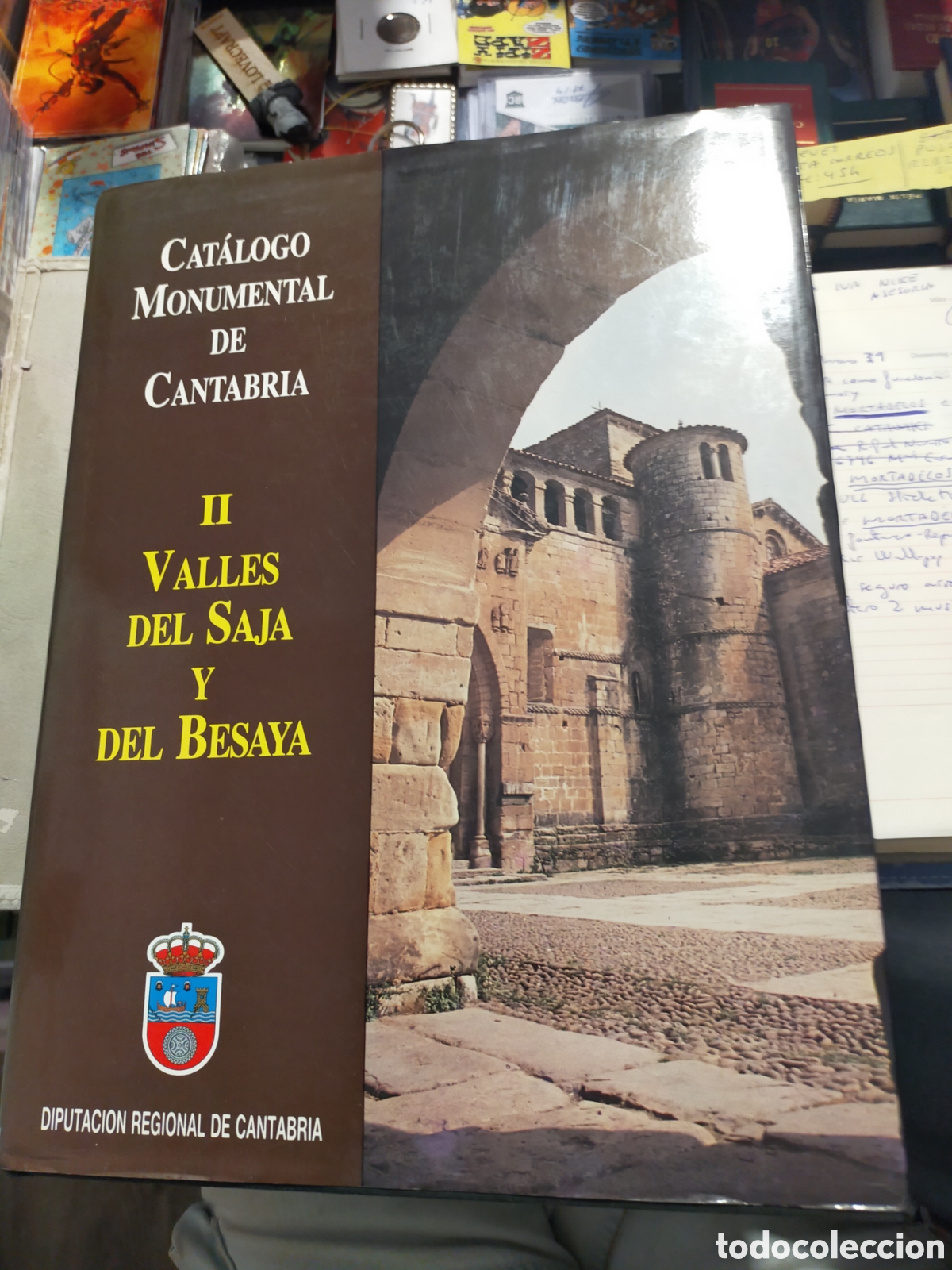 Livres d'occasion: CATALOGO MONUMENTAL DE CANTABRIA II VALLES DEL SAJA Y DEL BESAYA DIPUTACI&Oacute;N REGIONAL MUY BUEN ESTADO
