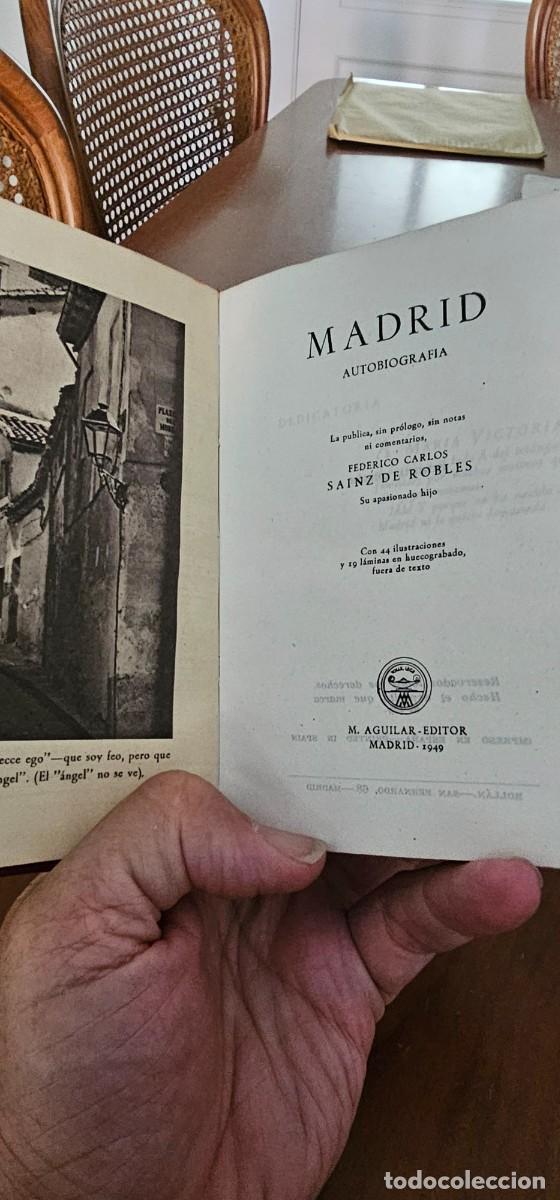 Gebrauchte B&uuml;cher: Madrid autobiograf&iacute;a Sainz de Robles - Aguilar
