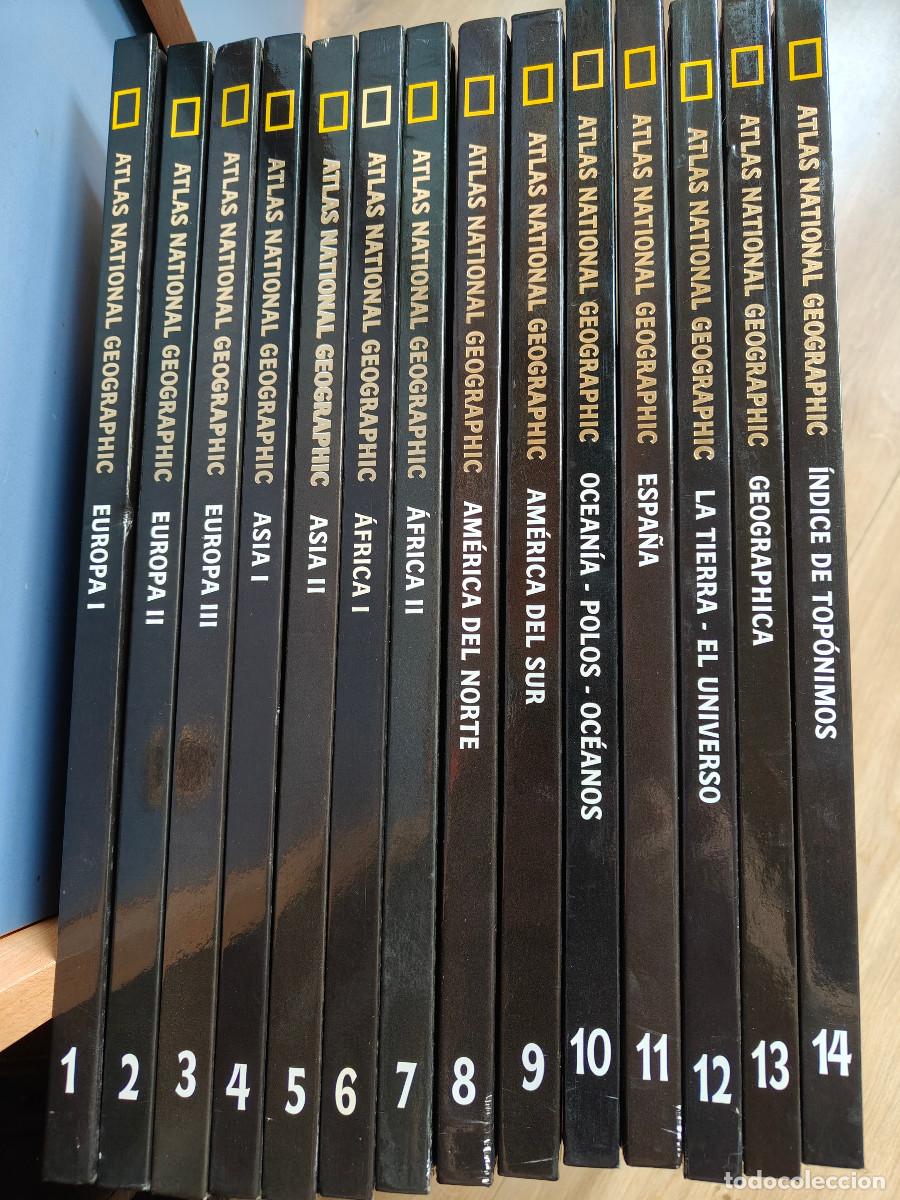 Libros de segunda mano: Colecci&oacute;n Atlas National Geographic 14 Tomos correlativos