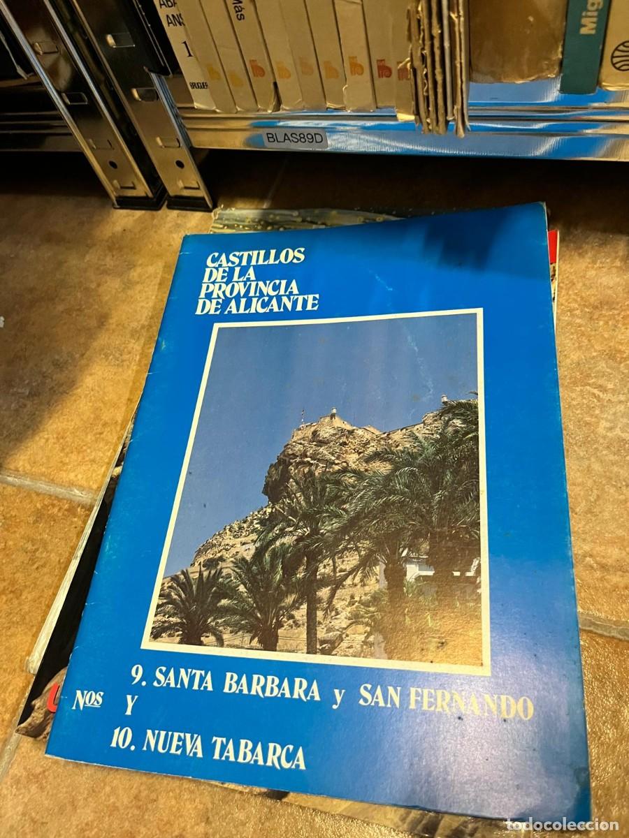 Libros de segunda mano: BLAS89D &ndash; Castillos de la provincia de Alicante. 9. Santa B&aacute;rbara y San Fernando / 10. Nueva Tabarca
