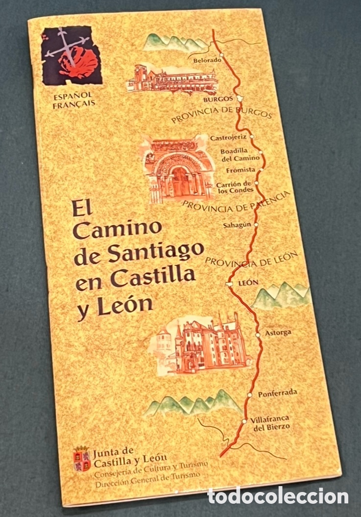 Libros de segunda mano: Libro. El Camino De Santiago en Castilla y Le&oacute;n. 1993.