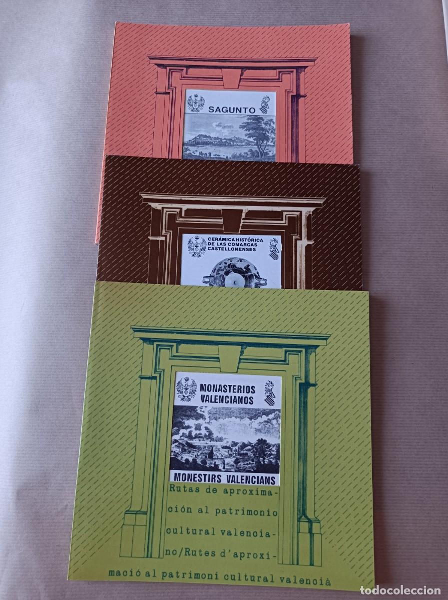 Libros de segunda mano: RUTAS DE APROXIMACI&Oacute;N AL PATRIMONIO VALENCIANO MONESTIRS VALENCIANS CER&Aacute;MICA HIST&Oacute;RICA SAGUNTO PUIG