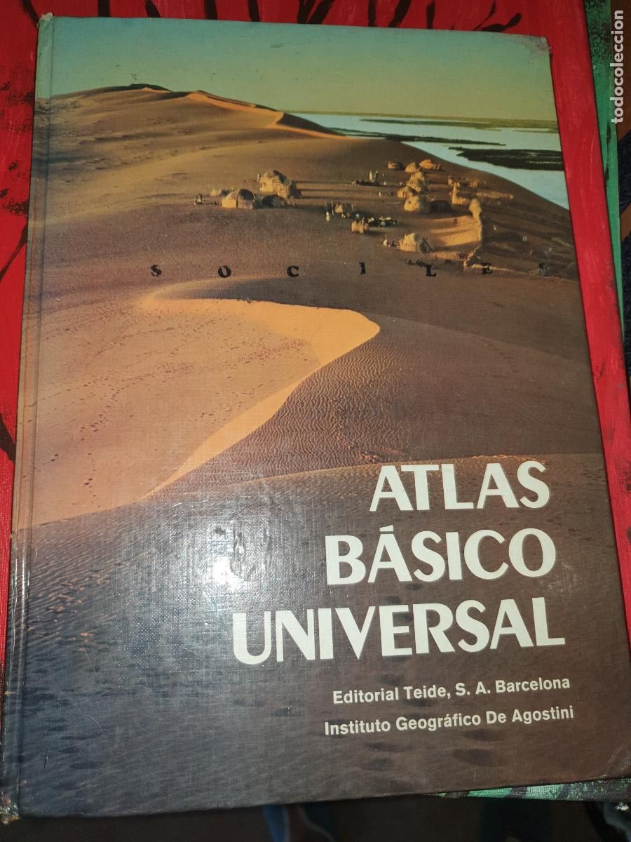Libros de segunda mano: ATLAS B&Aacute;SICO UNIVERSAL- TEIDE 1972
