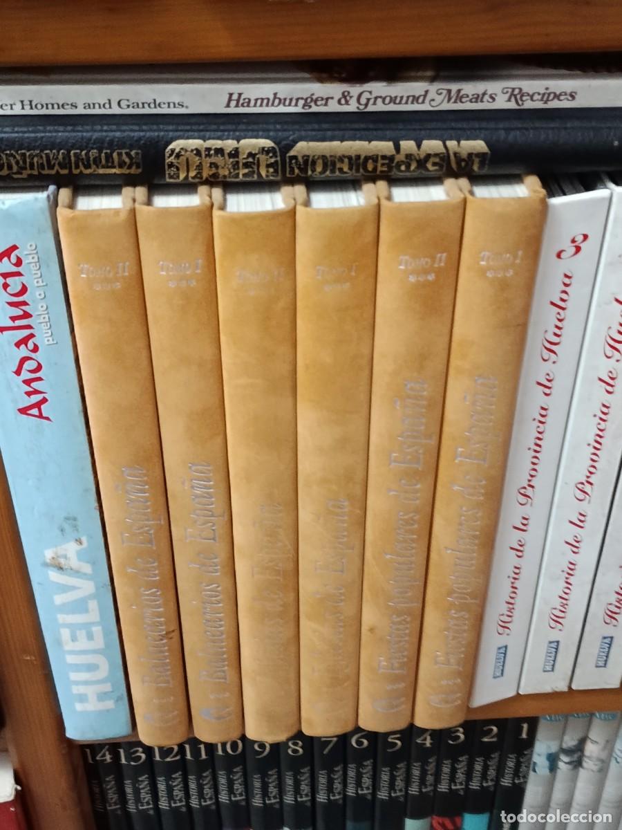 Livros em segunda m&atilde;o: BALNEARIOS - IGLESIAS Y FIESTAS POPULARES DE ESPA&Ntilde;A 6 TOMOS