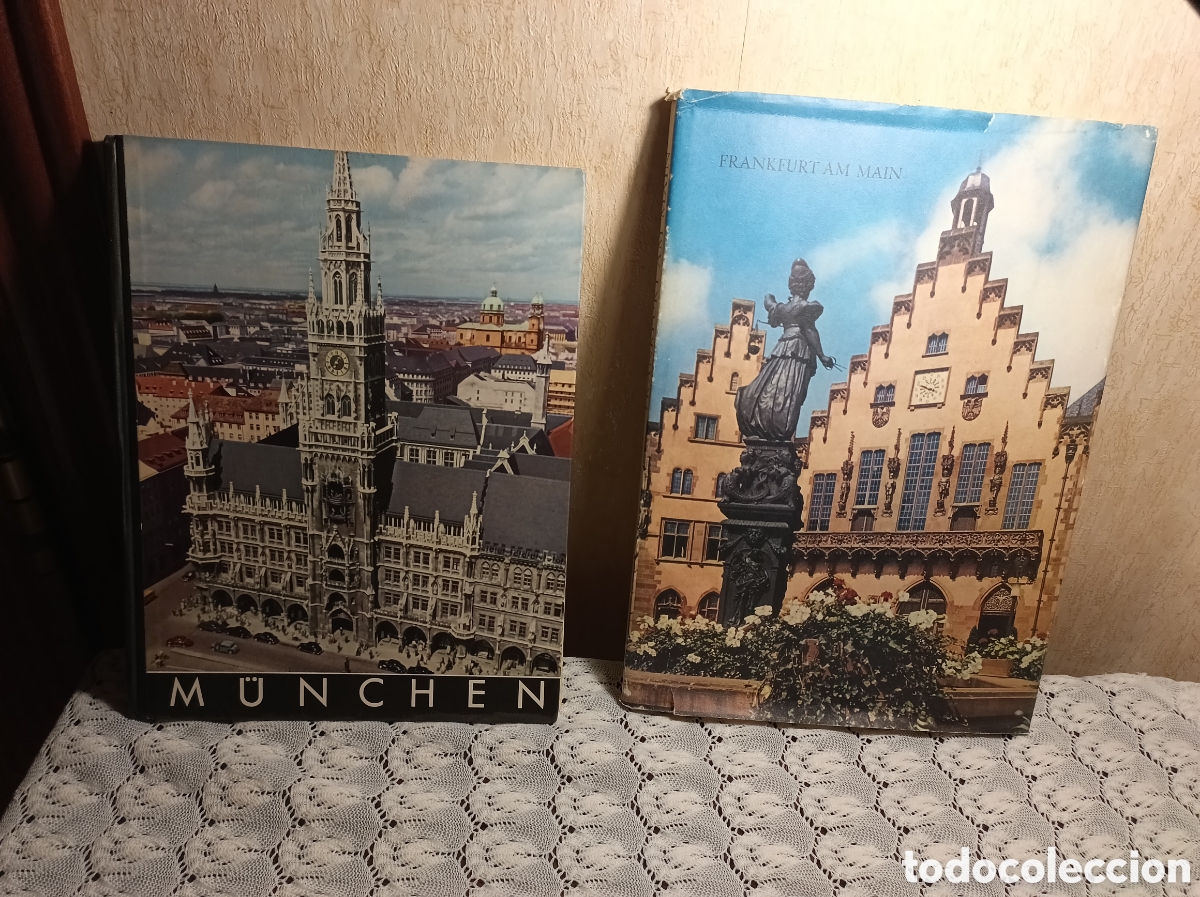 Libros de segunda mano: 2 libros de fotograf&iacute;as de M&uacute;nich y Frankfurt