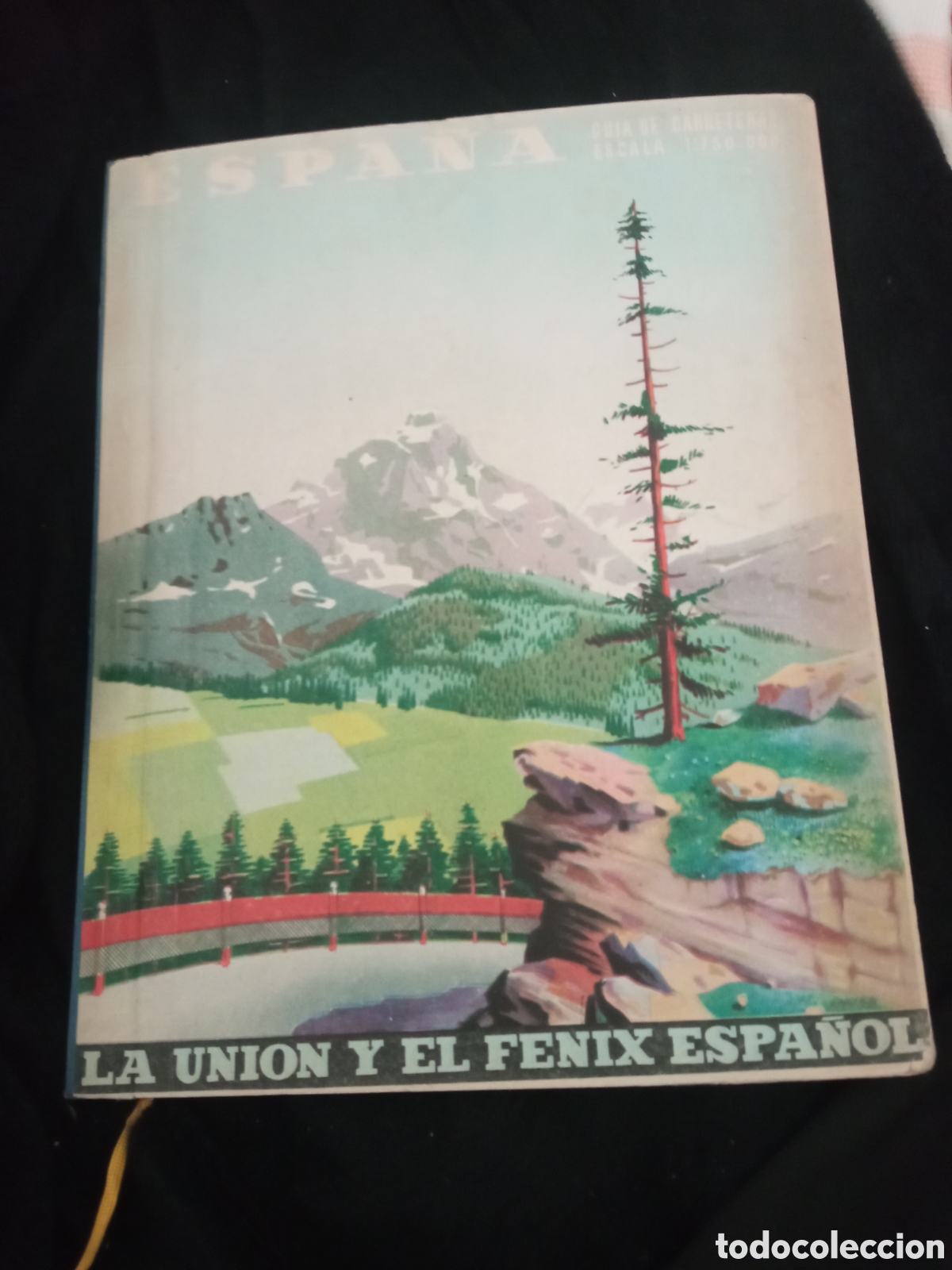 Libros de segunda mano: Gu&iacute;a de carreteras de 1949, La Uni&oacute;n y El F&eacute;nix Espa&ntilde;ol, numerado