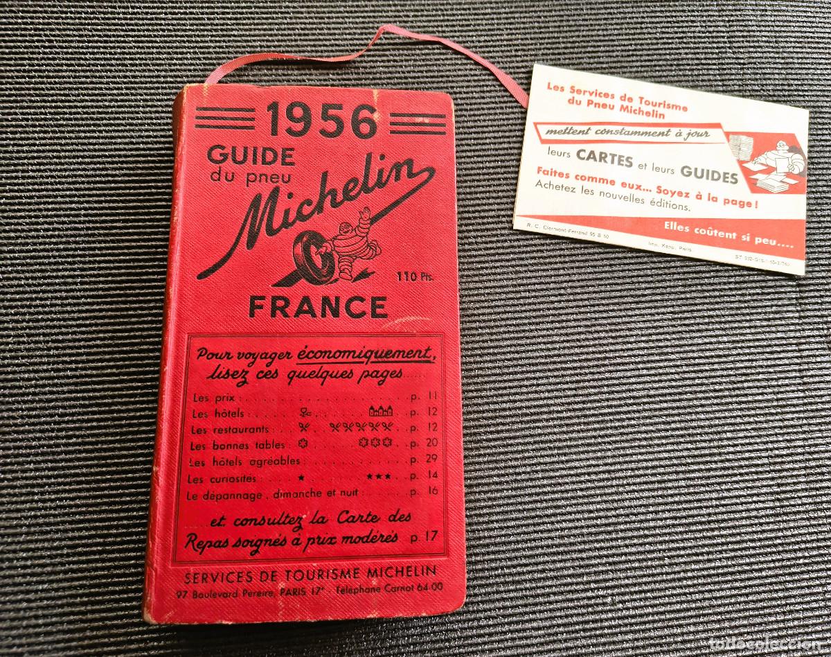 Libros de segunda mano: Gu&iacute;a Michelin Francia 1956