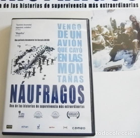 Libros de segunda mano: N&Aacute;UFRAGOS DVD DOCUMENTAL SUPERVIVENCIA ANDES ( LOS DE VIVEN ) ARIJ&Oacute;N MONTA&Ntilde;A AVI&Oacute;N AMIGOS - NO LIBRO