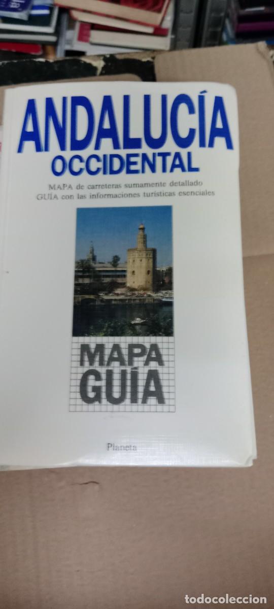 Libros de segunda mano: LOTE DE DOS MAPA GUIA DE ANDALUCIA VER FOTOS LIBRO CU-05