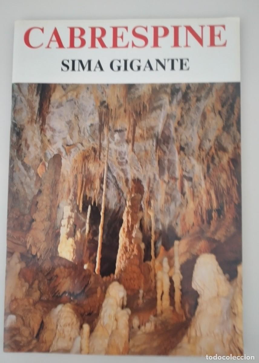Libros de segunda mano: Sima Gigante de Cabrespine. Obra ilustrada de planos, dise&ntilde;os y fotograf&iacute;as -G. de la Tessonne