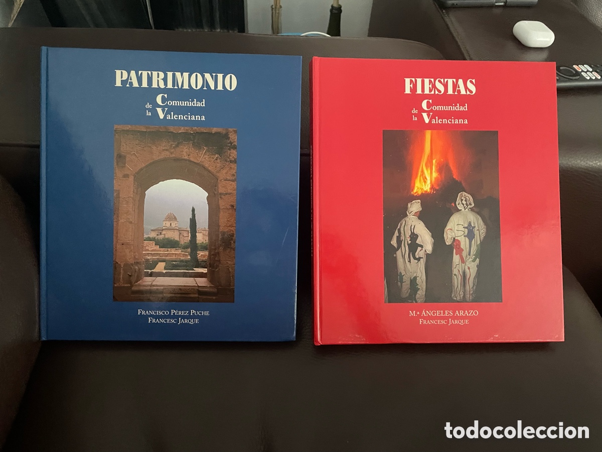 Libros de segunda mano: Fiestas/Patrimonio de la Comunidad Valenciana con tarjeta institucional