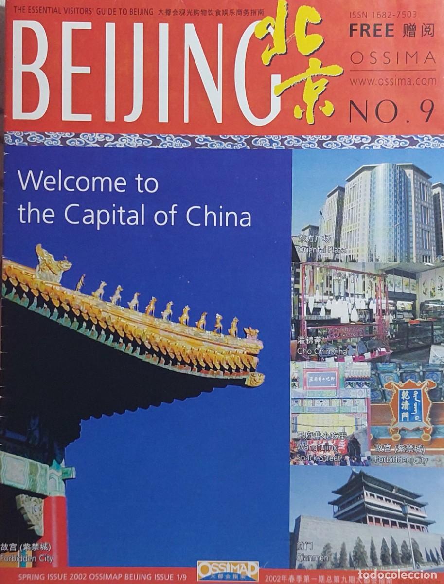Libros de segunda mano: MAPA OFICIAL DEL TURISMO DE ( PEK&Iacute;N -BEIJING ) EDICI&Oacute;N EN INGL&Eacute;S DEL 2002
