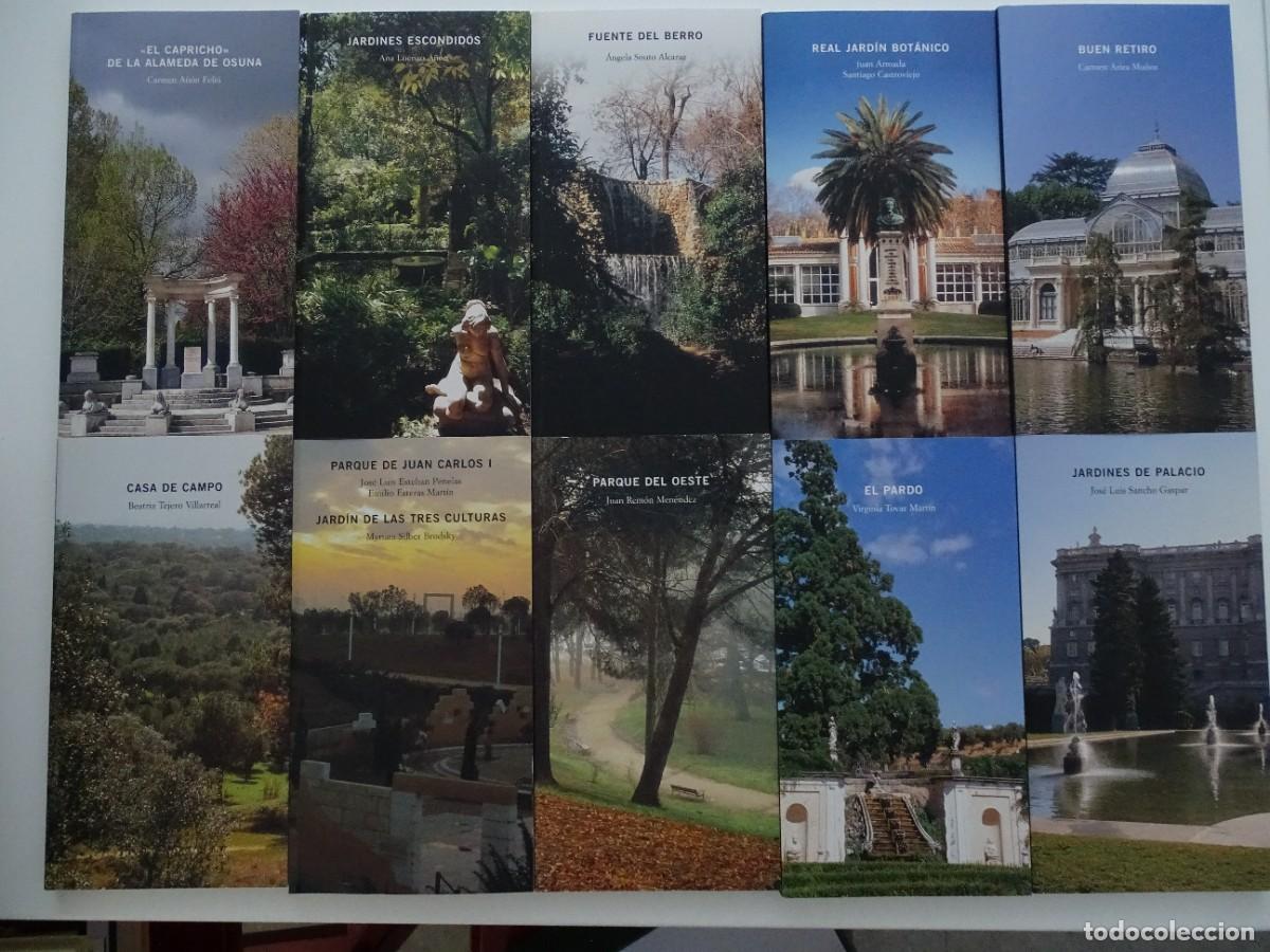 Gebrauchte B&uuml;cher: Parques y Jardines de Madrid. 10 vol&uacute;menes con estuche.