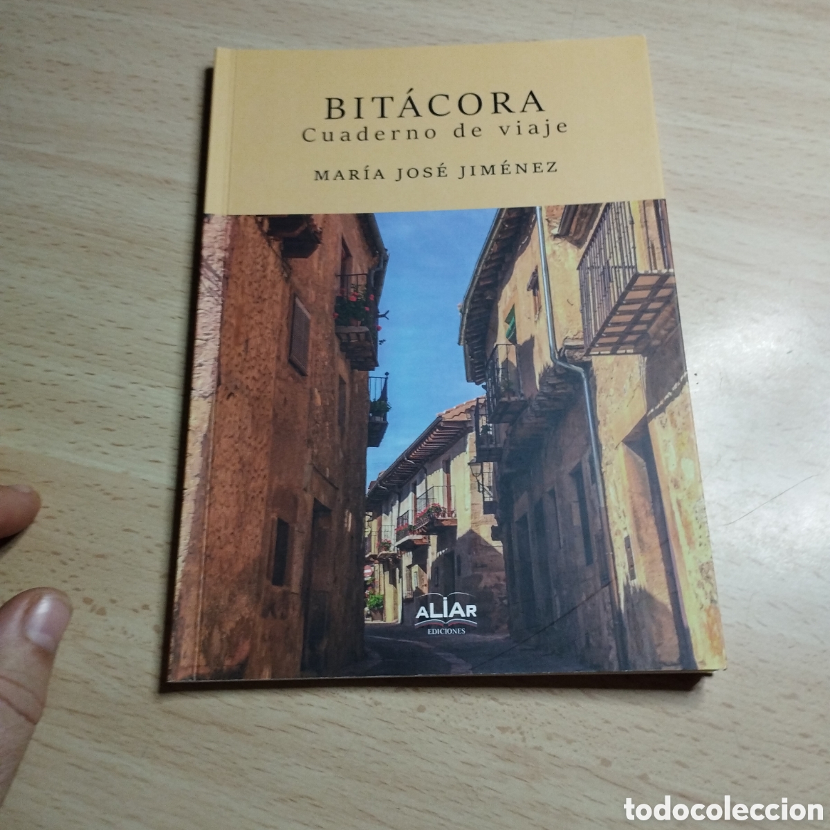 Libros de segunda mano: Bit&aacute;cora cuaderno de viaje. Mar&iacute;a Jos&eacute; Jim&eacute;nez. 2018 Aliar. Granada