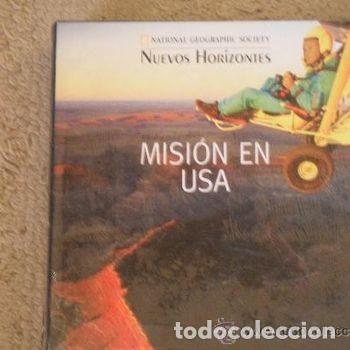 Libros de segunda mano: MISION EN USA National Geographic 1998 Libro Precintado Nuevo PEIFER