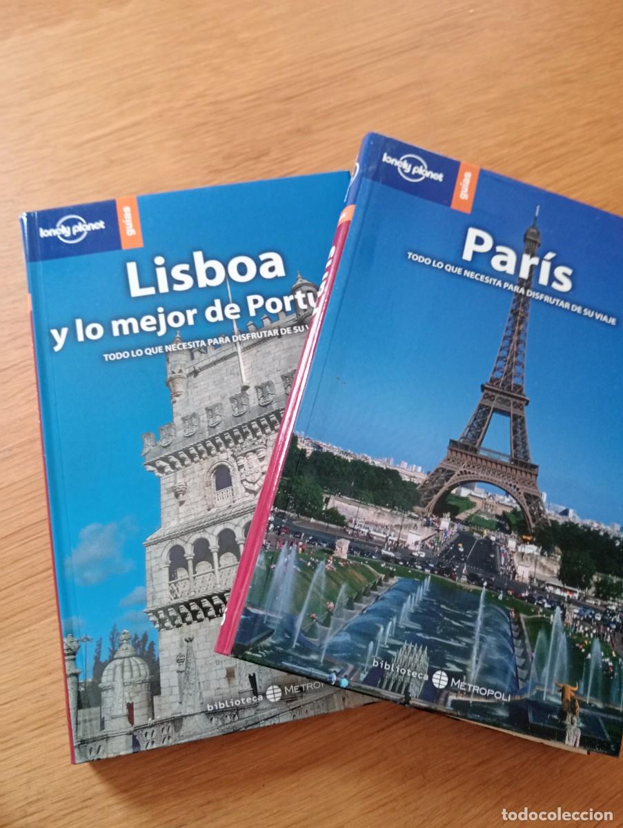 Libros de segunda mano: LOTE CON 2 TOMOS DE GU&Iacute;AS LONEY PLANET. PAR&Iacute;S. LISBOA Y LO MEJOR DE PORTUGAL. R&Uacute;STICA. 2005.