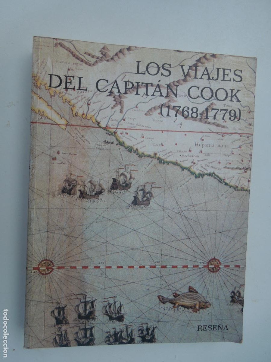 Libri di seconda mano: LOS VAIJES DEL CAPITAN COOK - 1768-1779 - GRENFELL PRICE - EDC RESE&Ntilde;A 1988