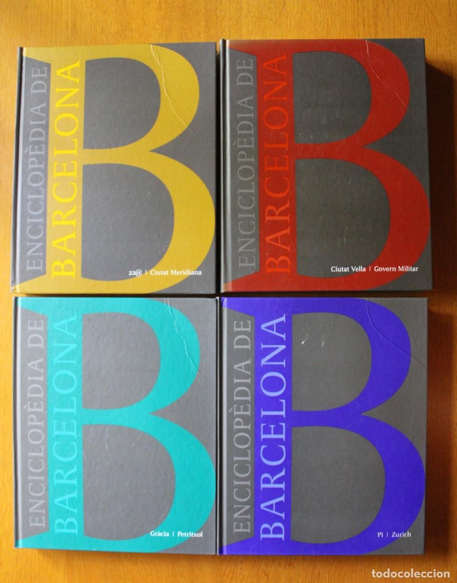 Gebrauchte B&uuml;cher: Enciclop&egrave;dia de Barcelona. 4 volums. R. Alberch i J. Giralt (Direcci&oacute;) - Enciclop&egrave;dia Catalana 2015