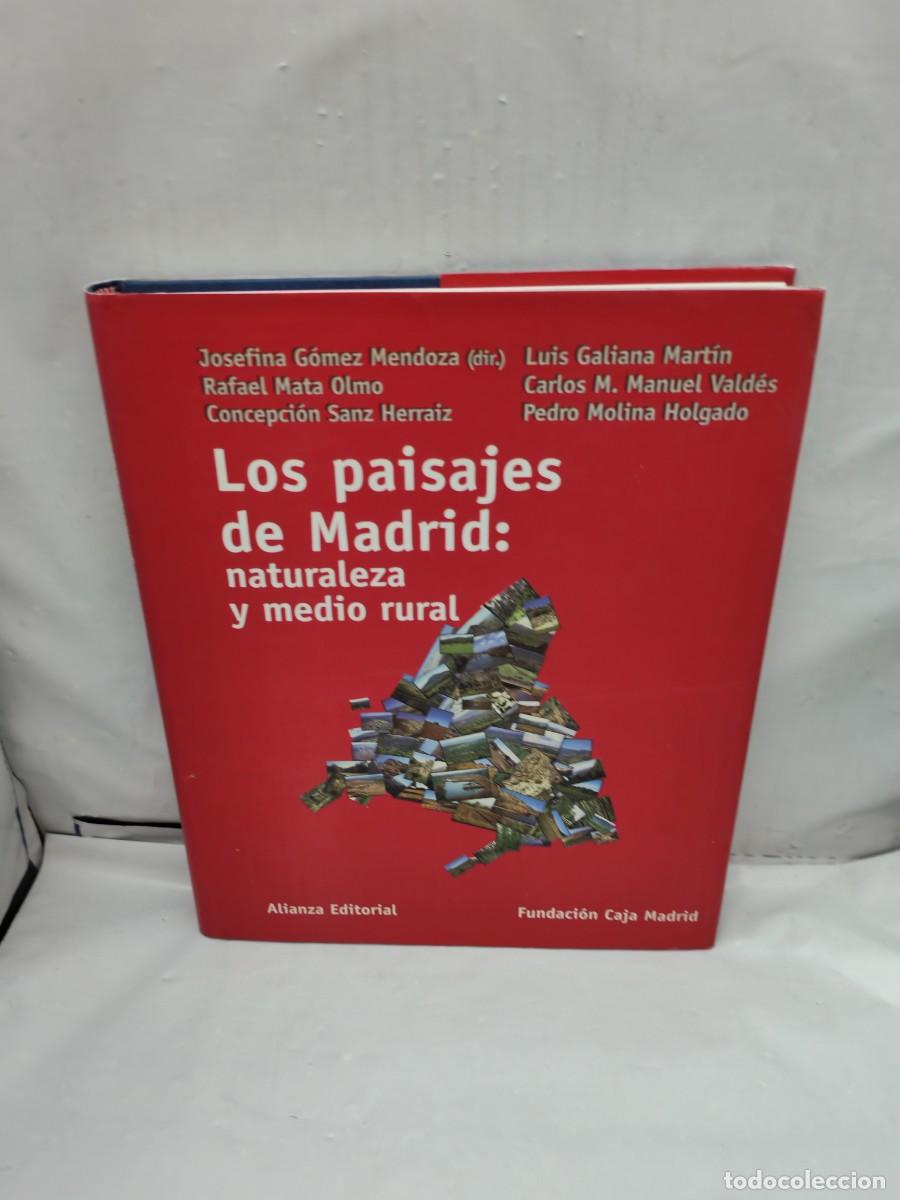 Libri di seconda mano: Los paisajes de Madrid: naturaleza y medio rural (Primera edici&oacute;n, tapa dura)
