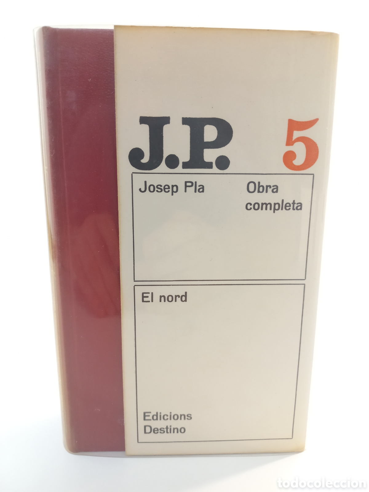 Libros de segunda mano: El Nord. Josep Pla. Destino, Obra Completa, 1974. Catal&aacute;n.
