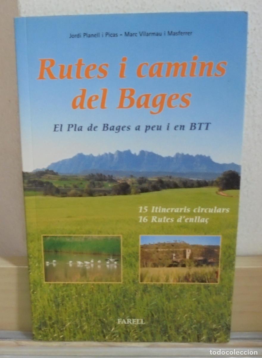 Libros de segunda mano: Rutes i camins del Bages. El Pla de Bages a peu i an BTT. Jordi Planell i Picas . Texto en catal&aacute;n