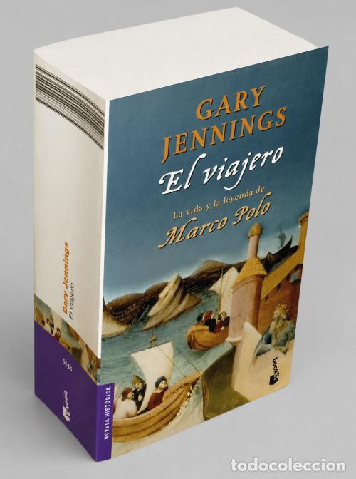 Libros de segunda mano: �F1245 - MARCO POLO. EL VIAJERO. SU VIDA Y LA LEYENDA. GARY JENNINGS.