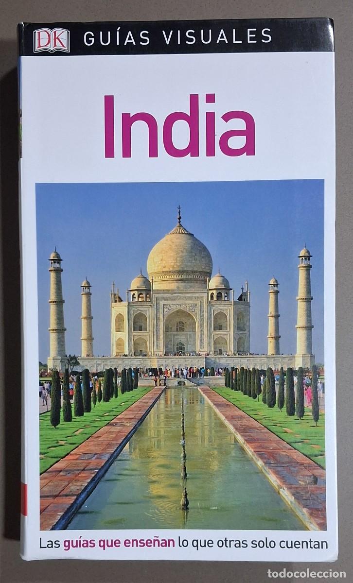 Libros de segunda mano: India. Gu&iacute;as visuales. VV.AA. Edita DK 2018. A color. 800 p&aacute;g. 22 cm. Muy buen estado